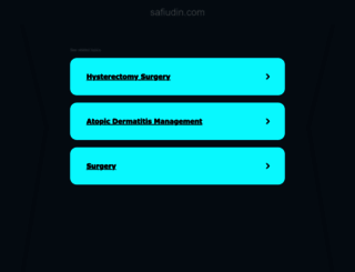 safiudin.com screenshot