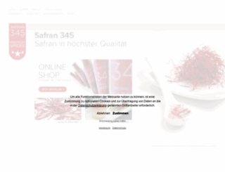 safran345.de screenshot