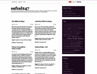safzal247.wordpress.com screenshot