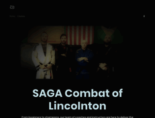 sagacombat.com screenshot