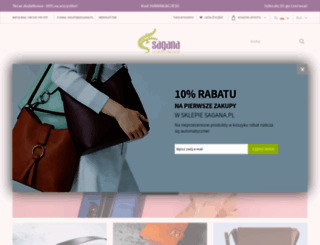 sagana.pl screenshot