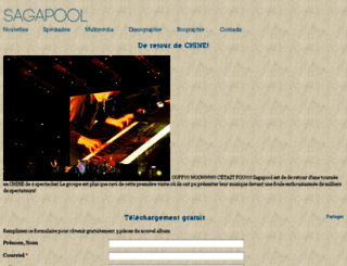 sagapool.com screenshot