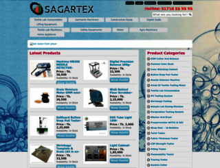 sagartexbd.com screenshot