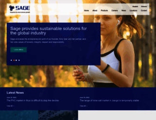 sage-industries.com screenshot