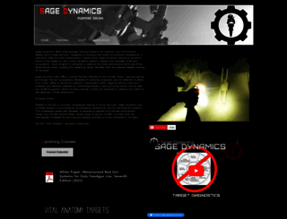 sagedynamics.org screenshot