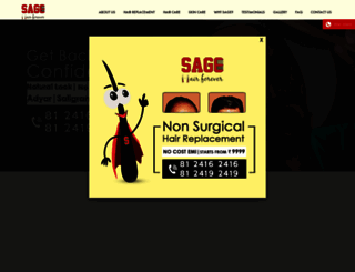 sagehairstudio.com screenshot