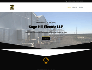 sagehillelectric.com screenshot