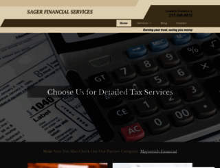 sagerfinancial.com screenshot