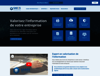 sages-informatique.com screenshot