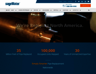 sagewater.com screenshot