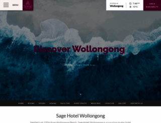 sagewollongong.com screenshot
