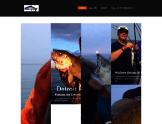 saginawbay-fishing.com screenshot