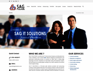 sagitsolutions.com screenshot