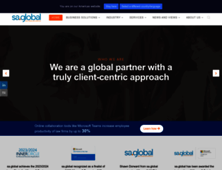 saglobal.com screenshot
