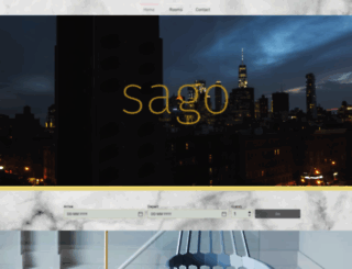 sagohotel.com screenshot