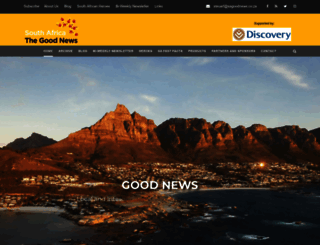 sagoodnews.co.za screenshot