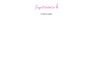 sagopalatset.se screenshot