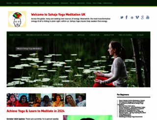 sahajayogalondon.co.uk screenshot