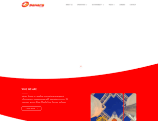 sahara-group.com screenshot