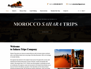 sahara-trips.com screenshot