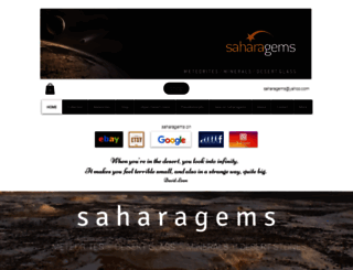 saharagems.com screenshot