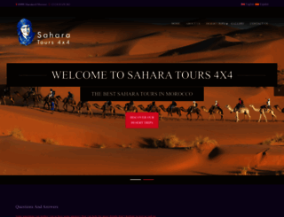saharatours4x4.com screenshot
