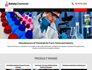 sahelychemicals.com.au screenshot