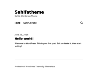 sahifatheme.net screenshot