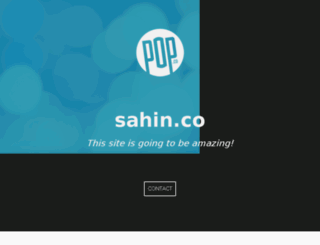 sahin.co screenshot