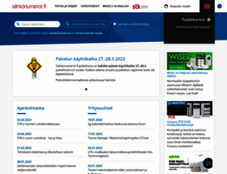 sahkonumerot.fi screenshot