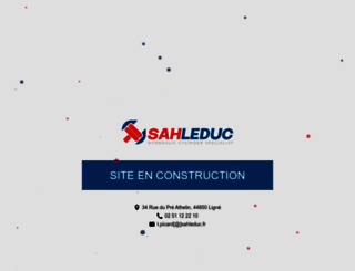 sahleduc.com screenshot