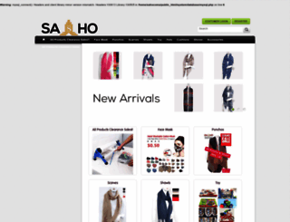 saho.com.au screenshot