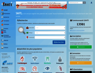 sahti-dz.com screenshot