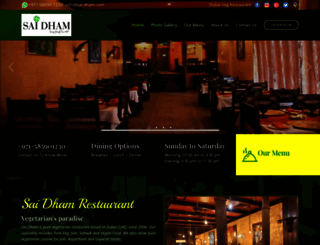 sai-dham.com screenshot