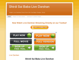 saibabalivedarshan.blogspot.in screenshot
