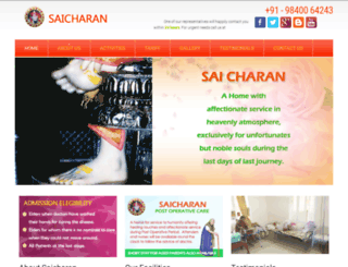saicharan.org.in screenshot