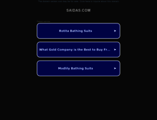saidas.com screenshot