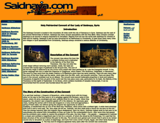 saidnaya.com screenshot