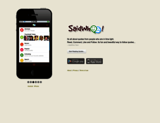 saidwhoo.com screenshot