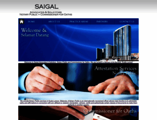 saigal.com.my screenshot