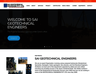 saigeotechnical.com screenshot