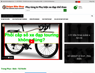 saigonbikeshop.com screenshot