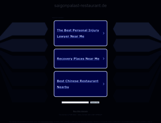 saigonpalast-restaurant.de screenshot