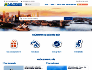 saigontourist.net screenshot