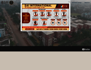 saiinternationalschool.com screenshot