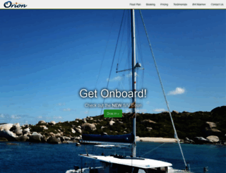 sail-orion.com screenshot