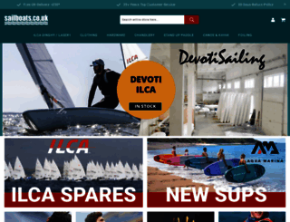 sailboats.co.uk screenshot