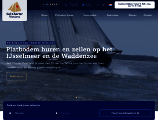 sailchartersneek.nl screenshot