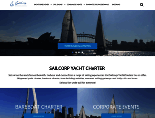 sailcorp.com.au screenshot