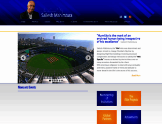 saileshmahimtura.com screenshot